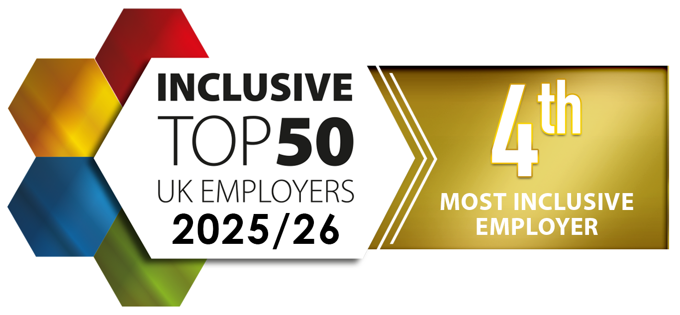 4th Most Inclusive Employer